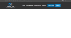 Desktop Screenshot of diamondbuilderscorp.com